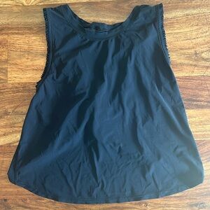 Lulu tank with crisscross back